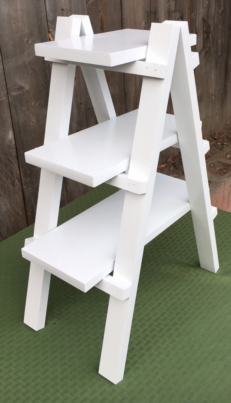 Tabletop dessert ladder display stand dessert table decor Etsy