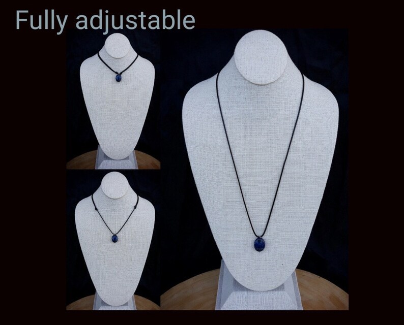 Good luck healing crystal necklace Citrine Polymer Clay Pendant