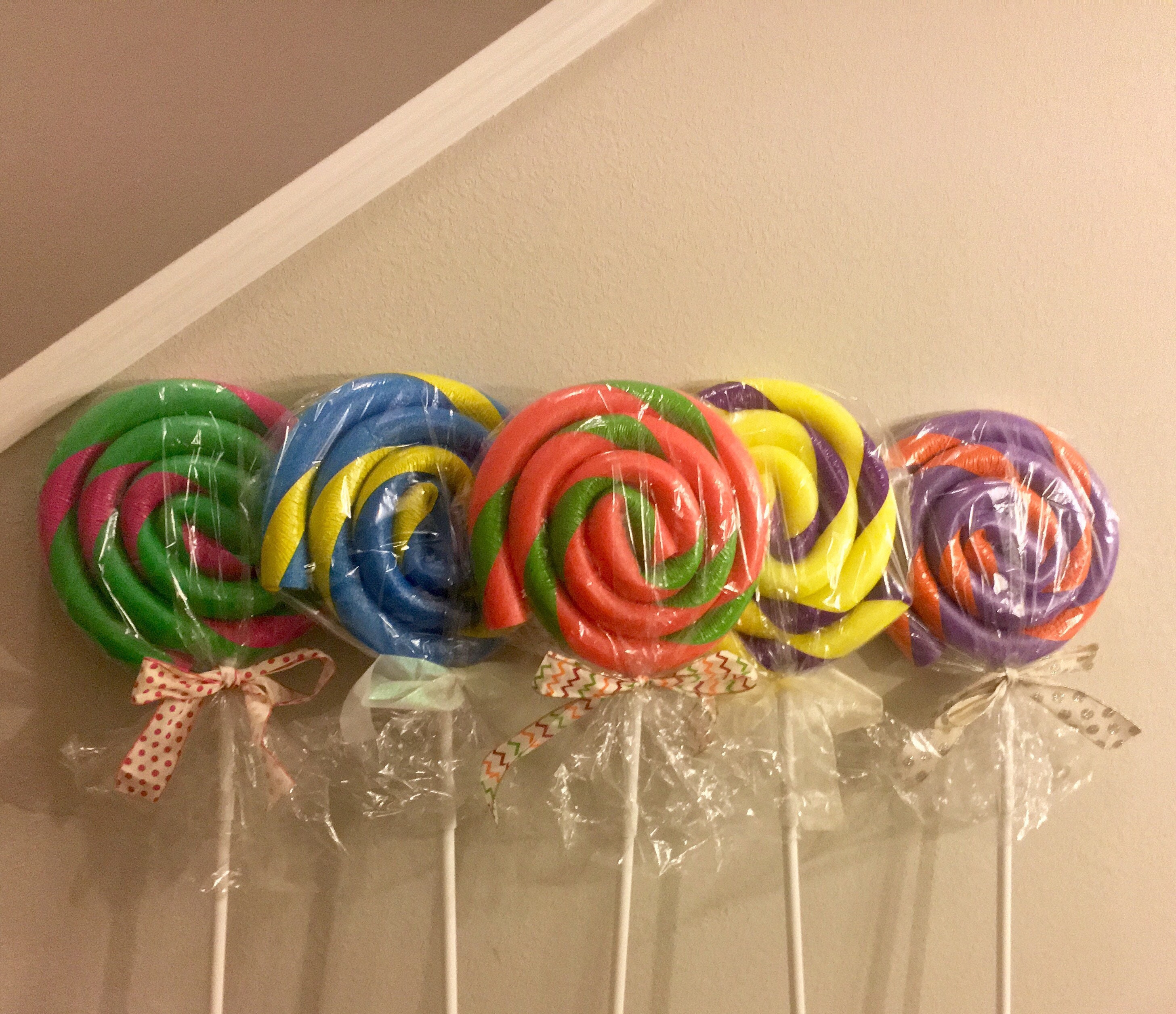 BIRTHDAY PARTY 1 Large / Giant Outdoor/Indoor Lollipops Decor Etsy