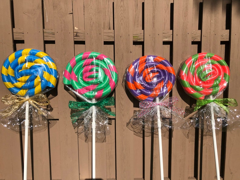Indoor Lollipop Stands for Giant Lollipops/willy Wonka/ Candy Etsy