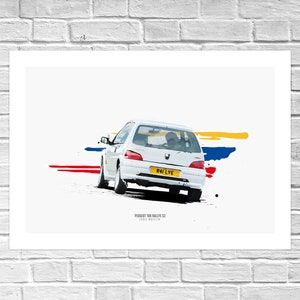 S2 106 Rallye Paint Print