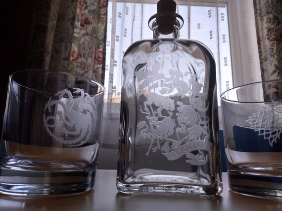 Home Furniture Diy Game Of Thrones Glass Decanter Set Stark
