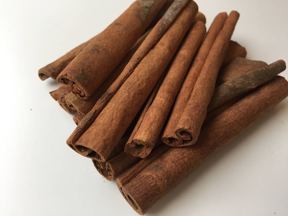 CRAFT WREATH DECORATION 8cm CHRISTMAS CINNAMON STICKS /& ORANGE SLICES
