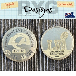 Limited Los Angeles Pro Football Team Commemorative Championship Coin