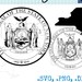 New York State and State Seal Graphics | Etsy