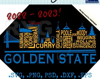 415brand Golden State Ombre T-Shirt, San Francisco Basketball Shirt, SF California Tee, Bay Area Shirt, Dubs Gift, Gold Blooded, 2022 Playoffs