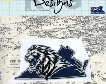 Old Dominion University Monarchs DTF Bumper Sticker