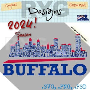 Buffalo Skyline Pro Fussball Namen Grafik