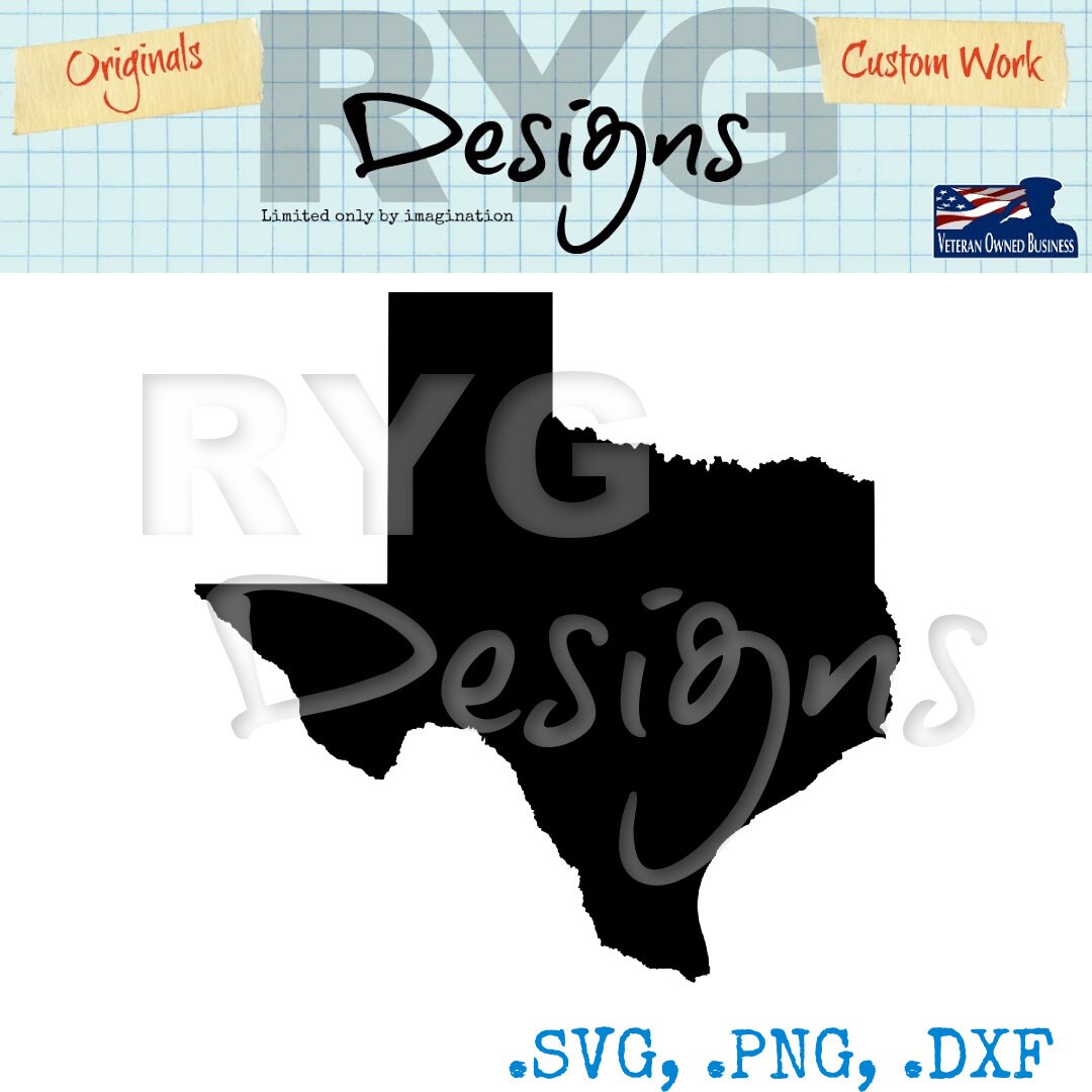Take State Graphics Texas State Graphics - Etsy