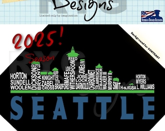 Afbeelding skyline namen voetbalteam Seattle