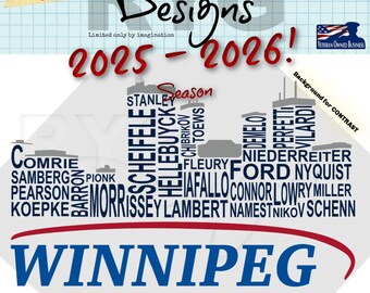 Winnipeg hockeyteam skyline namen afbeelding: