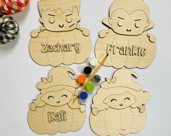 Kits de pintura de Halloween para niños / Manualidades de Halloween / Manualidades de Halloween / Kit de pintura para hacer uno mismo