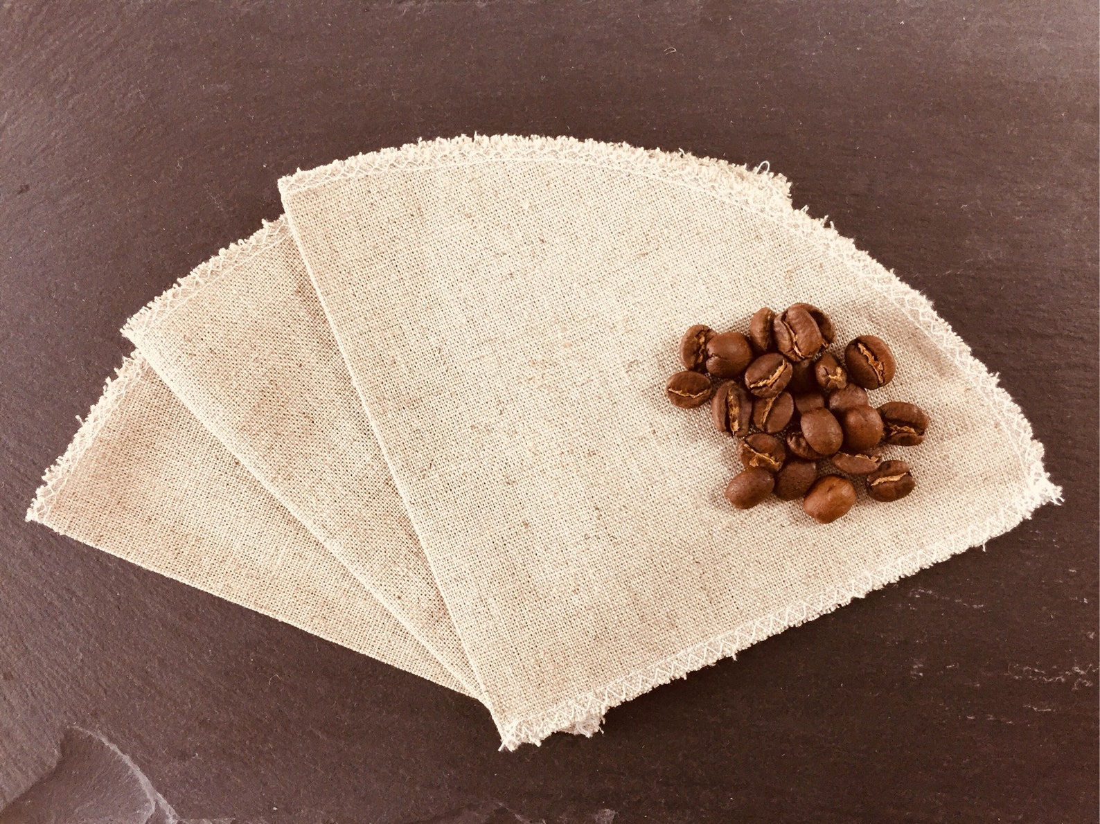 Set of 3 Eco Reusable Coffee Filter V60 Etsy