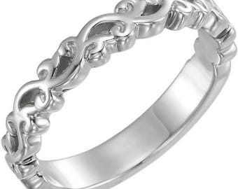 Sterling Silver Stackable Ring
