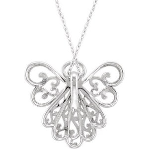 Sterling Silver Angel Necklace image 3