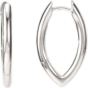 Sterling Silver Hinged Earrings