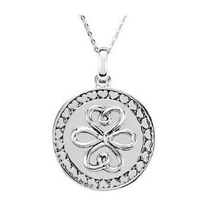 Sterling Silver Sisters Best Friends Necklace