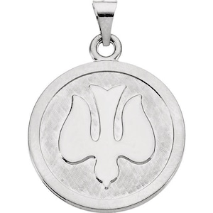 Sterling Silver Holy Spirit - Dove Medal