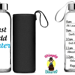 Just Add Water Motivational Water Bottle
