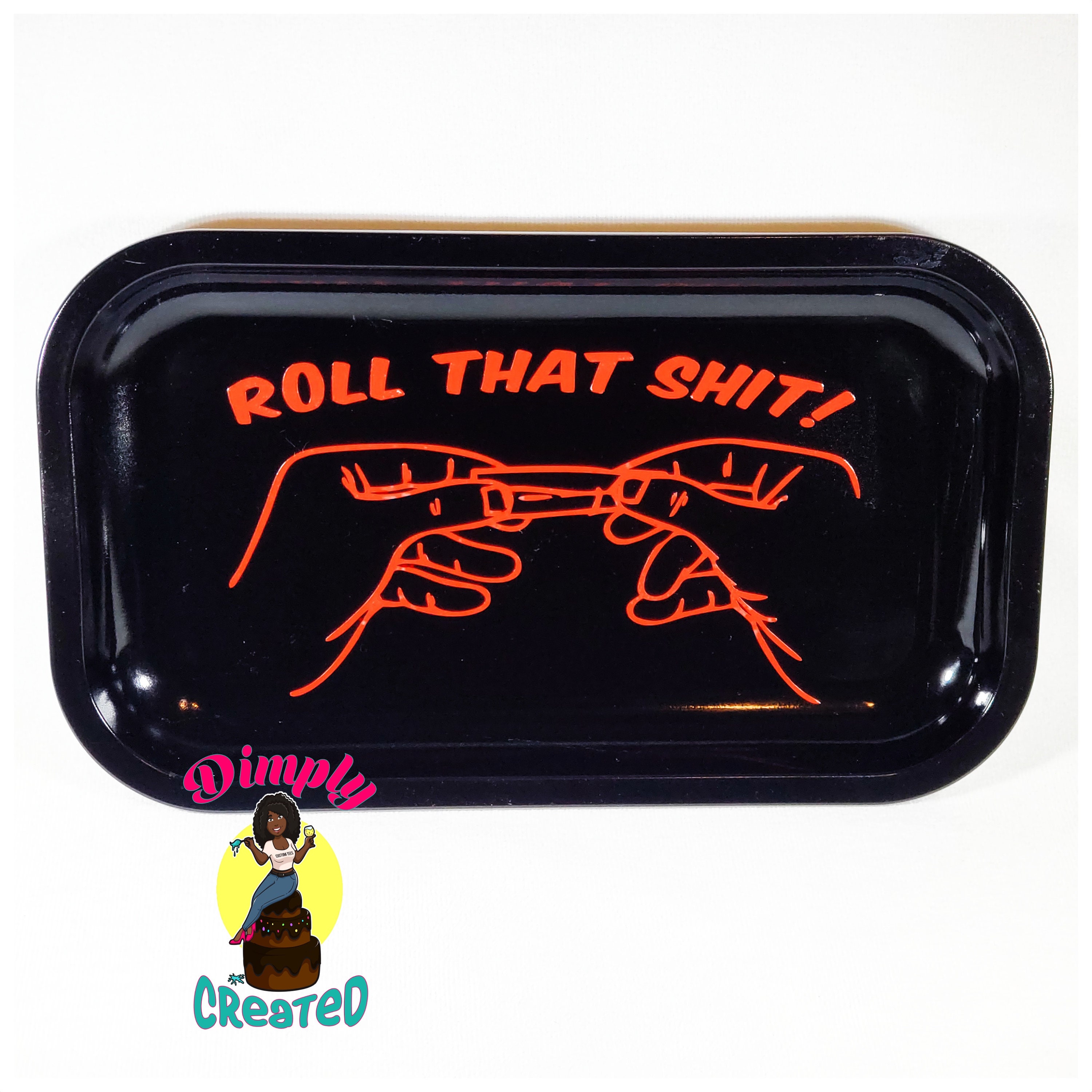 Ashtrays Roll Up Nostalgic Rolling Tray Set Art & Collectibles