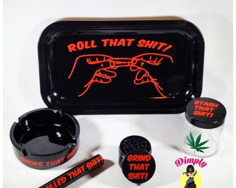 Roll That Shit! Rolling Tray Set