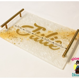 Personalized Resin Tray