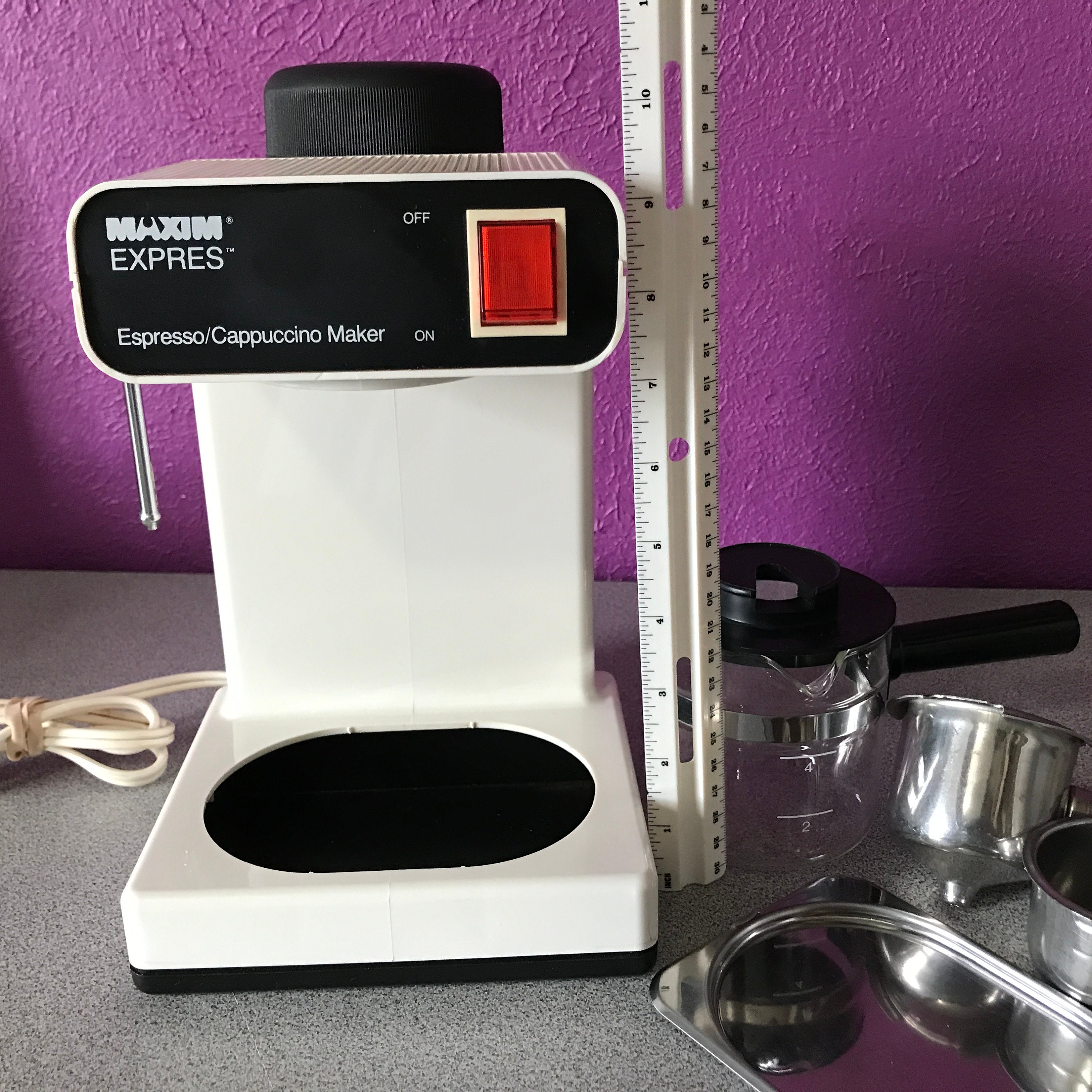 Maxim Expres EX102 Espresso and Cappuccino Maker Etsy