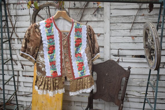 Folk Art Hungarian Traditional, Antique (1930's) B