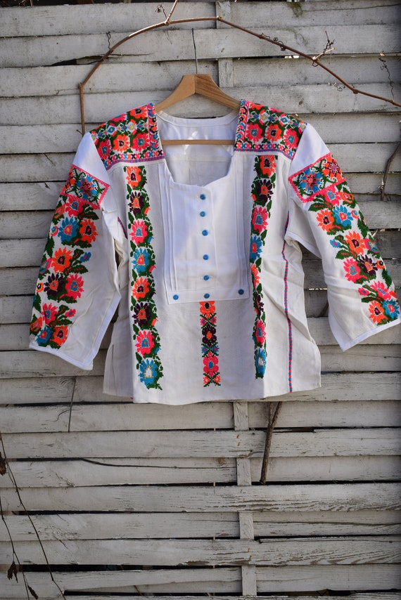 Vintage traditional (1950's) woman's embroidered