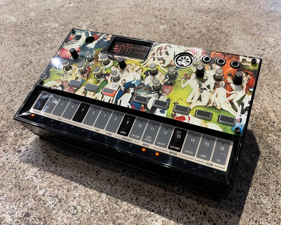 Custom Acrylic Color Splash for Korg Volca Drum Your Photo - Etsy