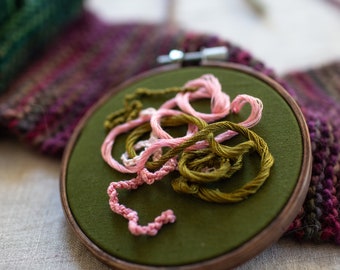 Twisted Sisters Embroidery Hoop