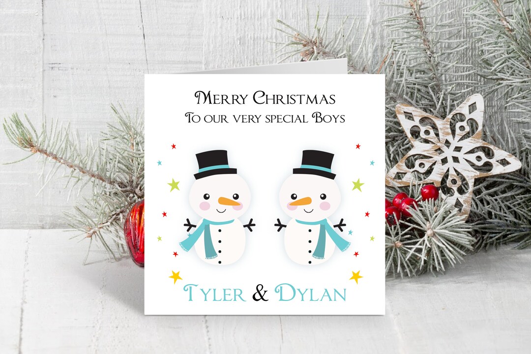 Special Little Boy Christmas Card ~ To A Special Little Boy ~ Various