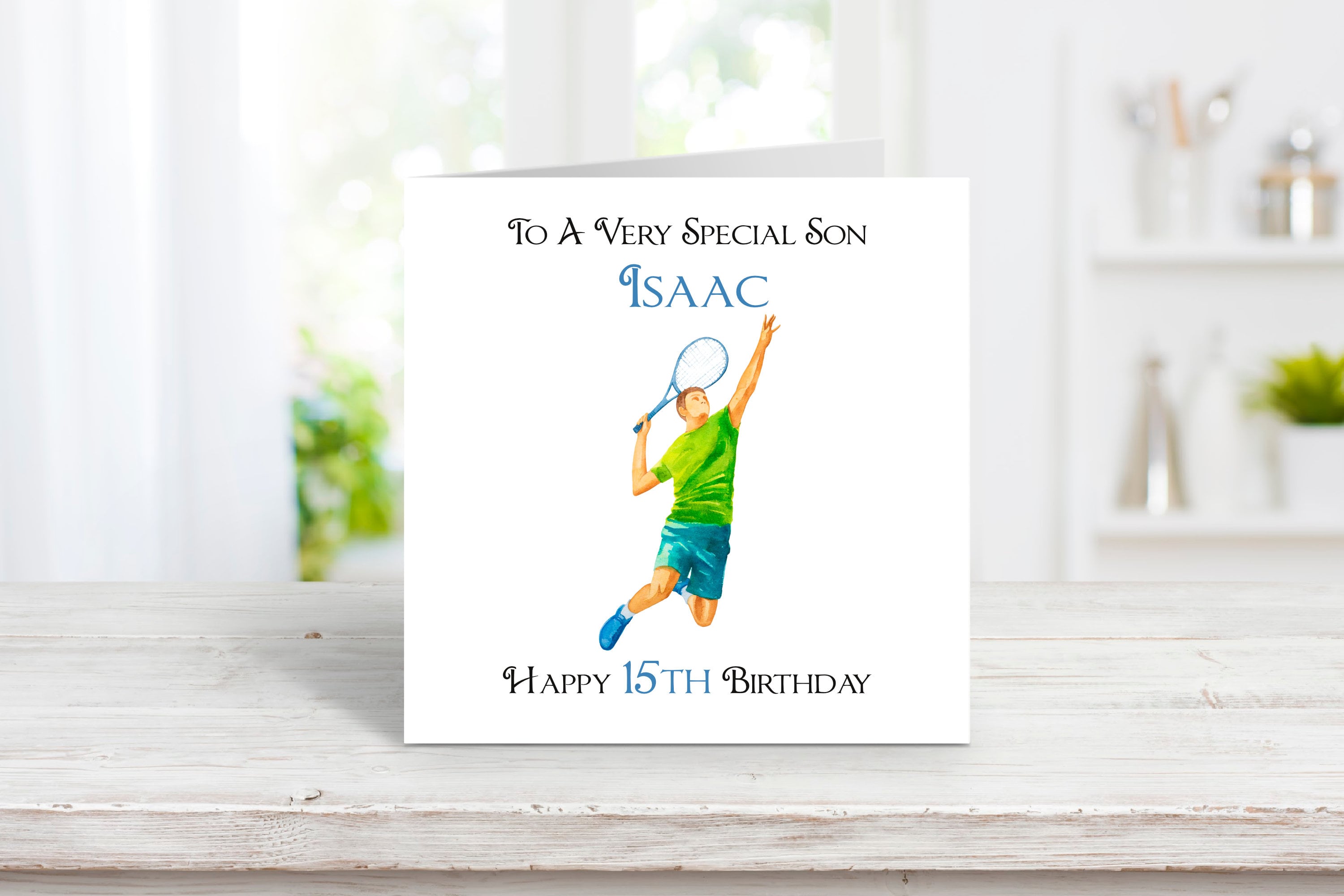 Tennis Sport Birthday Cards - Boys In Sports - Foto 11
