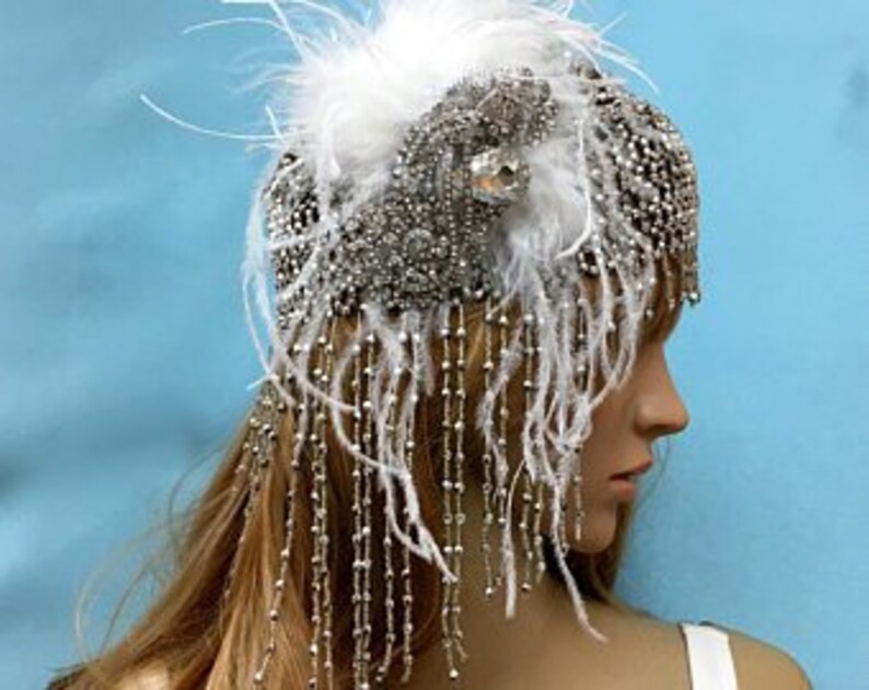 Boho Wedding Headpiece Boho Bridal Headband Boho Rhinestone Etsy