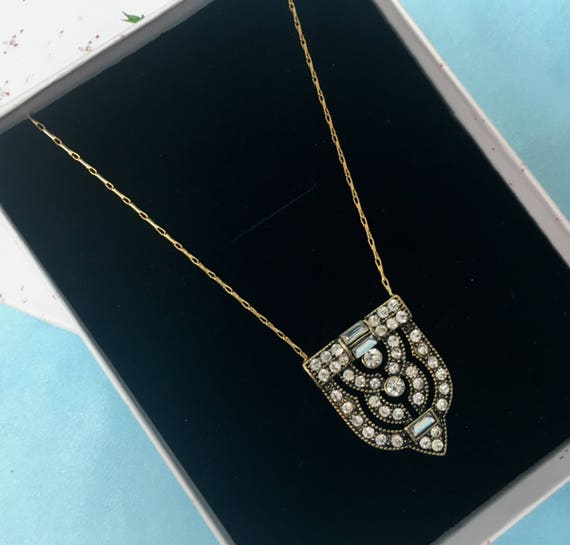 Great Gatsby Necklace Art Deco Necklace Flapper 1920s Necklace Flapper 1920s Jewelry Downton Abbey Jewelry Downton Abbey Necklace