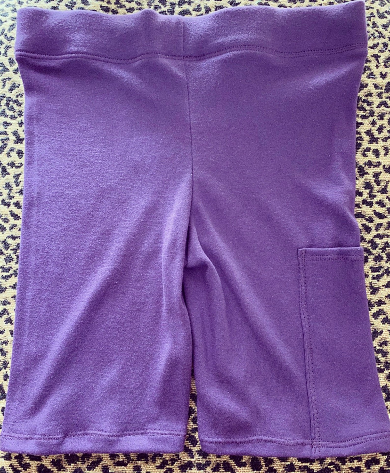 Custom Purple High-Waisted Spandex Shorts Sizes XS-XL | Etsy