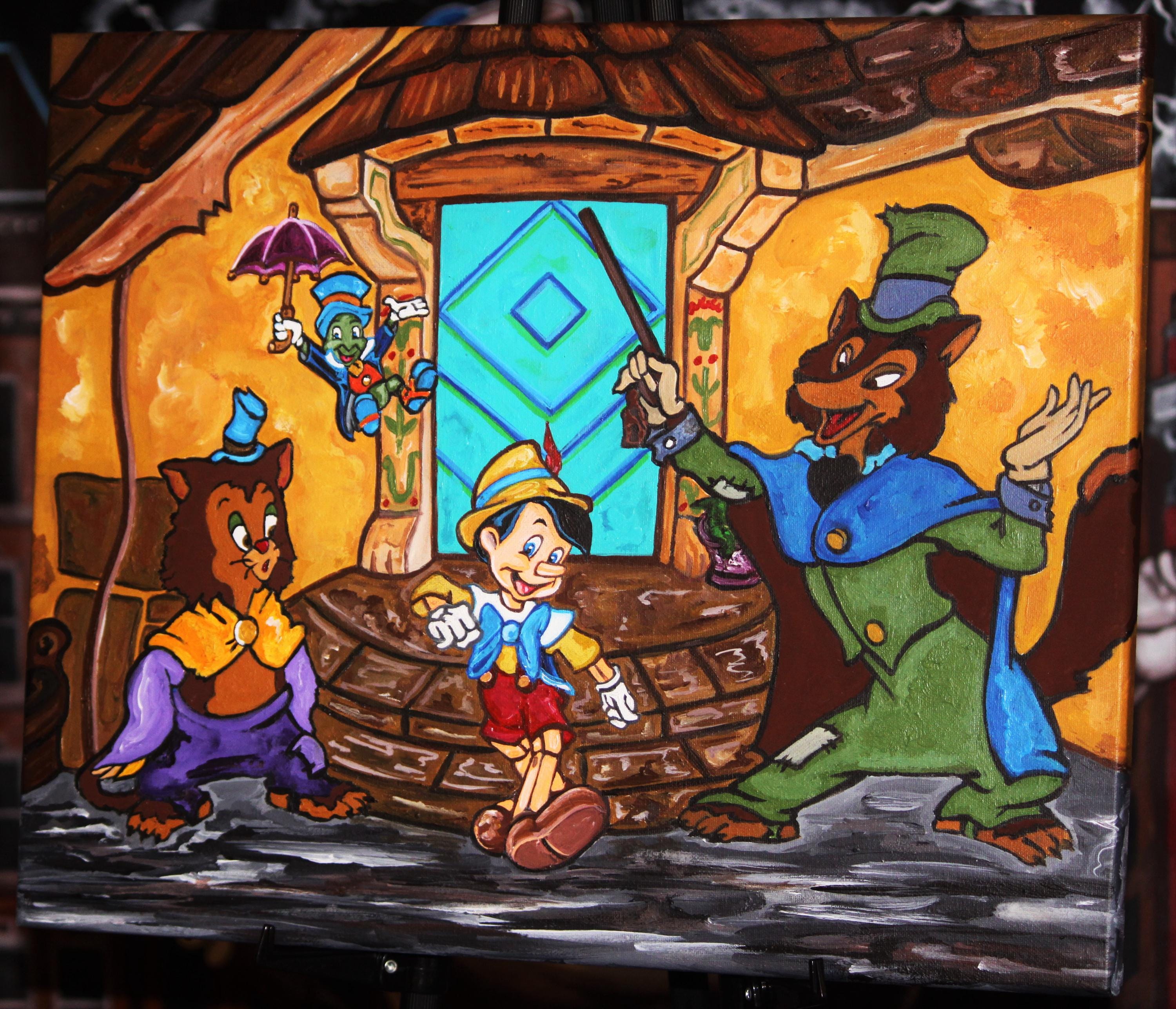 Pinocchio Fox - Etsy