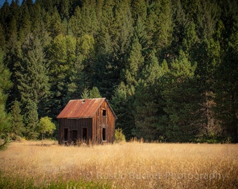 Homestead | Kitittas County | Rustic Cabin | Photo Print | 8x10 | 11x14 | Fine Art Photography | Home Decor |  photo print