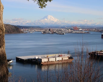 Tacoma | Washington Landscape|Mt Rainier  Print  photo print or digital download