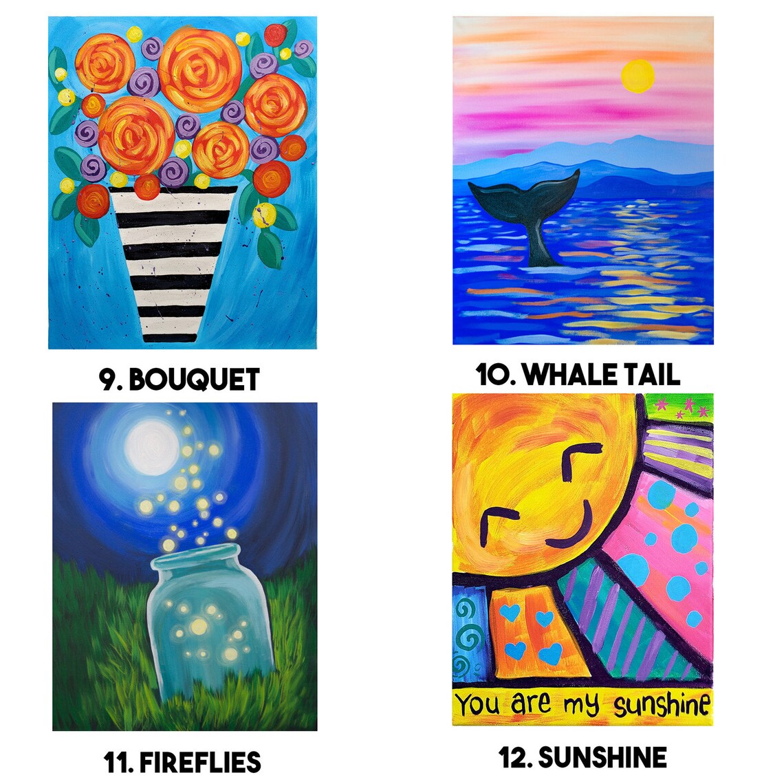 Virtual paint Night Host Your Own Party Etsy