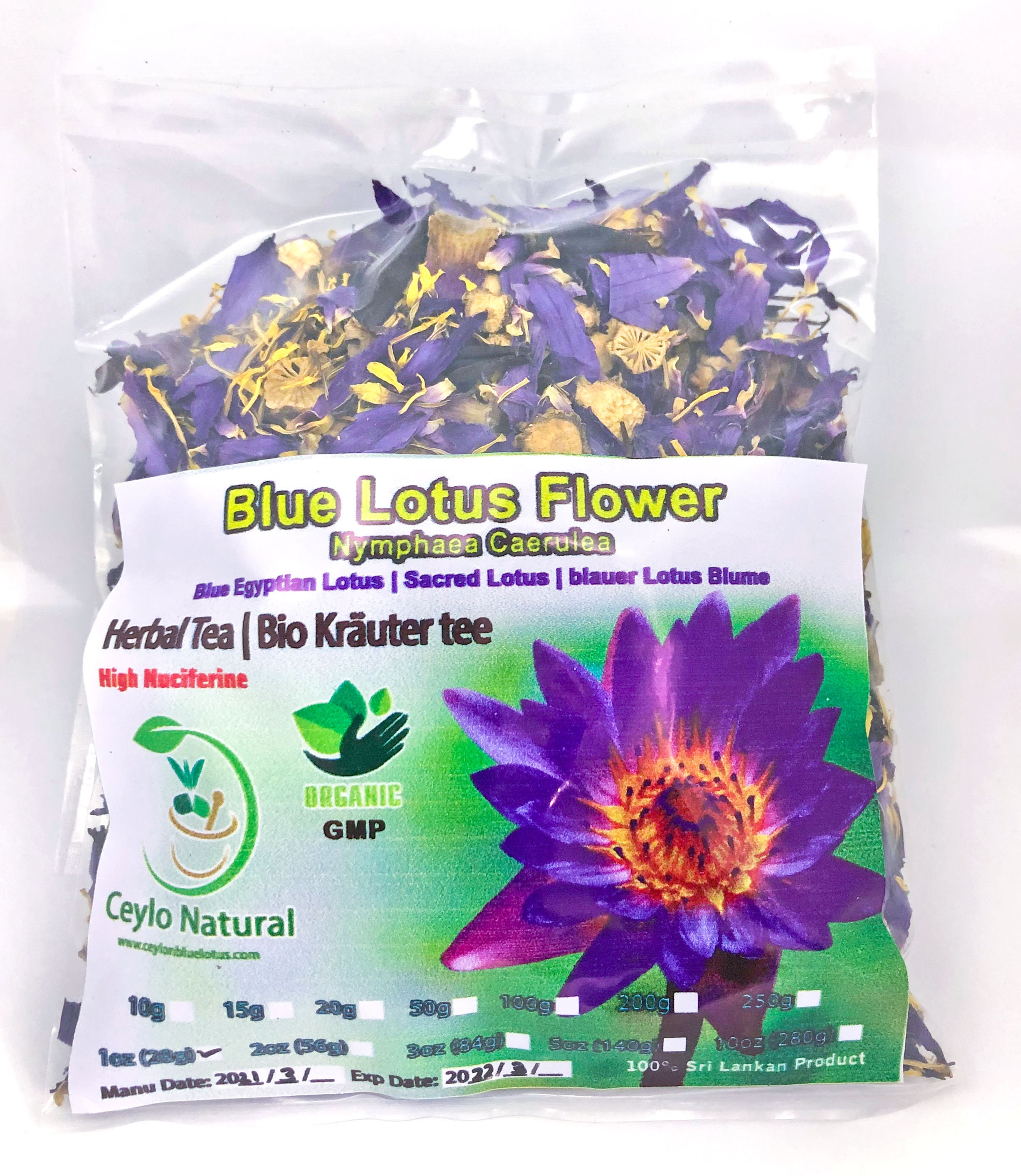 Dried Blue Lotus Flowers Nymphaea Caerulea Quality Herbal Etsy UK