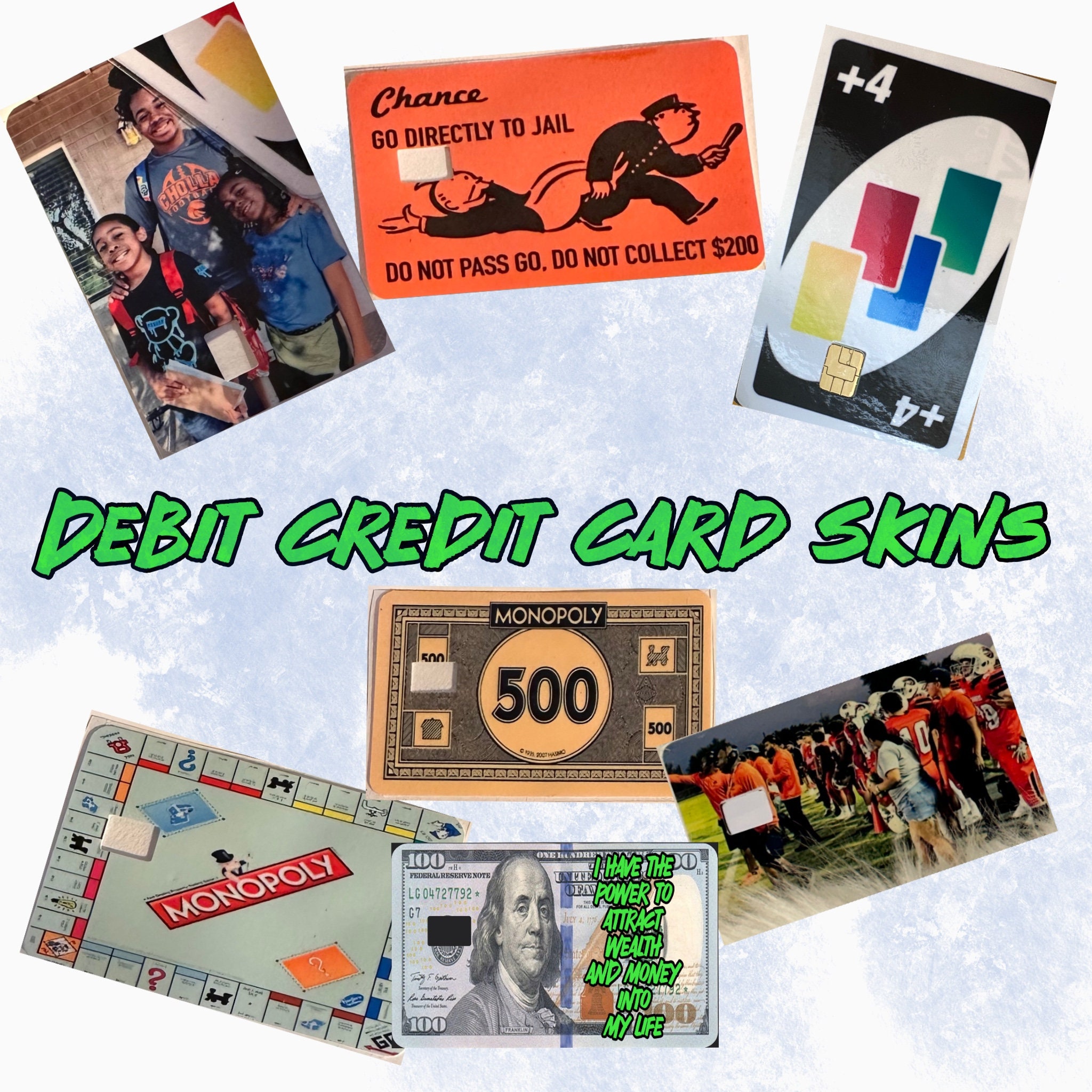 Branded Debit/Credit Card Skin Wraps for Your ATM Cards, Check It