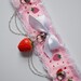 Made to your size / Strawberry 2 kitten choker / kitten play collar / goth / alt fashion / emo / pet play necklace / fancy bdsm / DDLG