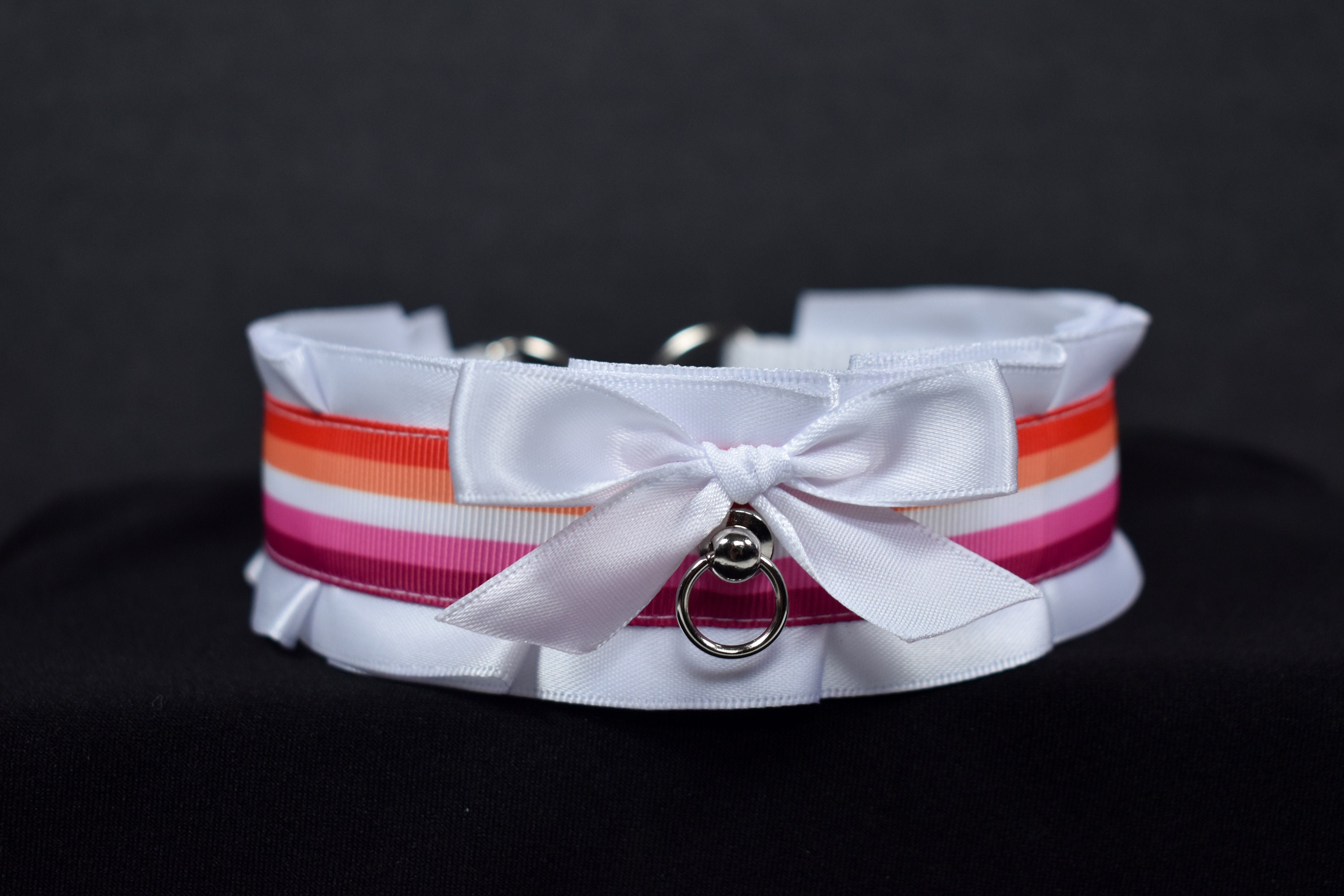 Made to Your Size / Pride Collection - Lesbian Choker / Kitten Play