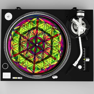 Record Player Slipmat, Slipmat for Turntable, DJ Slipmats, Slip Mat, Vinyl Lover Gift, Gift for Dad, Gift for Mom, Music Lover Gift, ALS