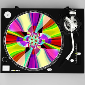 Record Player Slipmat, Slipmat for Turntable, DJ Slipmats, Slip Mat, Vinyl Lover Gift, Gift for Dad, Gift for Mom, Music Lover Gift, ALS