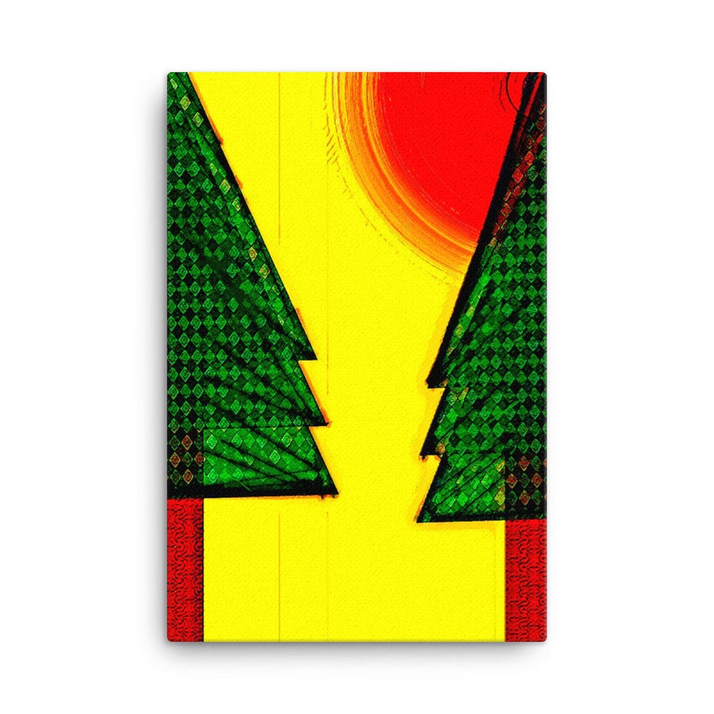 Inspiring Art Nature Canvas Wrap Tree Art Inspired by Etsy