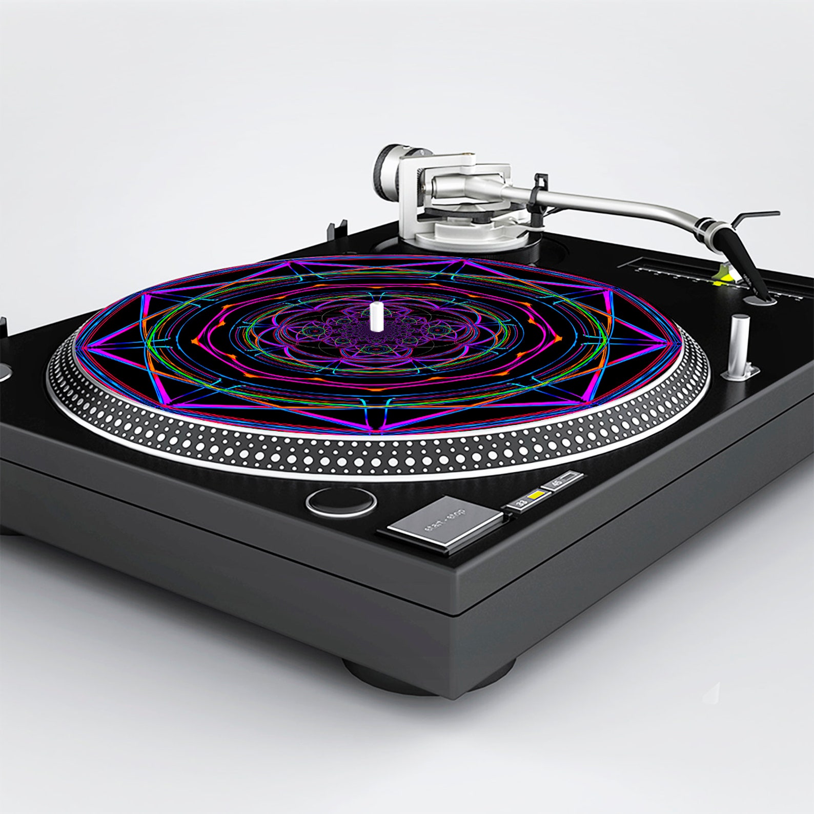 Turntable Slipmat Record Player Accessory DJ Slipmat Gift Etsy