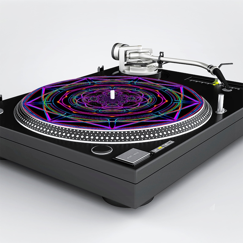 Turntable Slipmat Record Player Accessory DJ Slipmat Gift Etsy