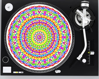 Record Player Slipmat, Slipmat, Turntable Slipmat, Inspiring, DJ Slipmats, Slipmat, Slip Mat, Vinyl, Vinyl Lover Gift for Dad, Special Art